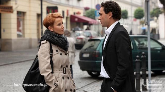 BARWY SZCZĘŚCIA odc. 860. Piotr Walawski (Piotr Jankowski), Marta (Katarzyna Zielińska)