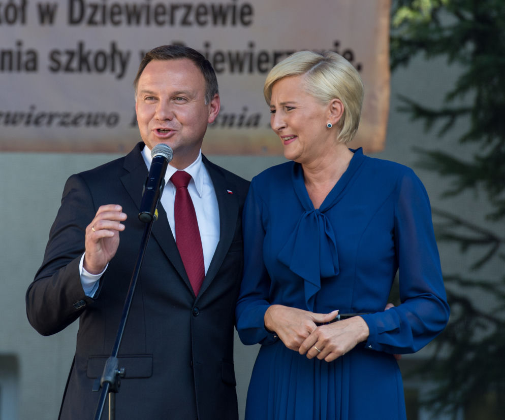 Andrzej Duda i Agata Duda. Taki styl ma para prezydencka