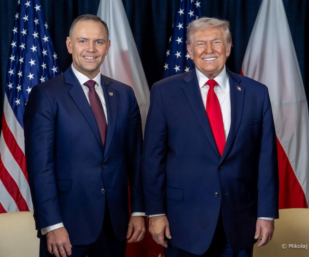 Karol Nawrocki i Donald Trump