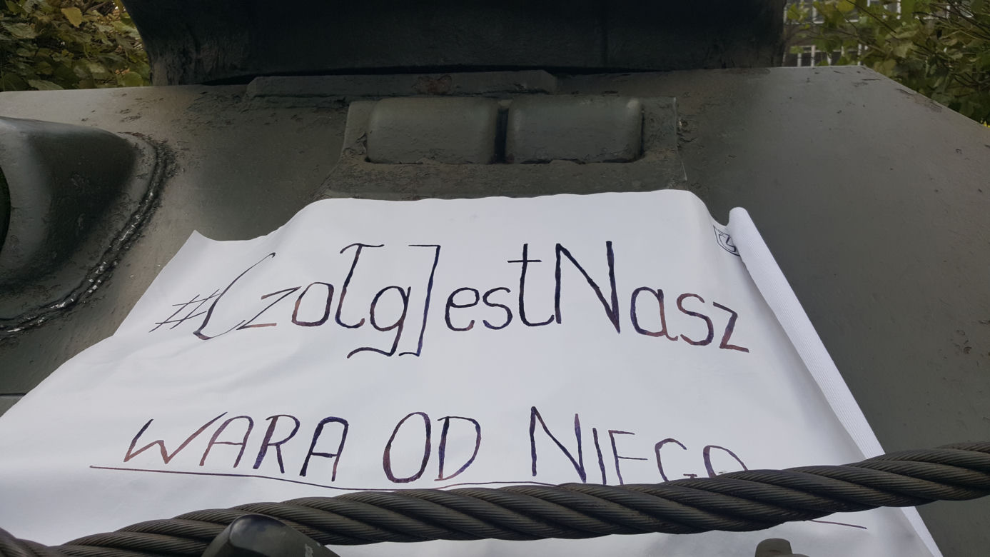 Gliwicki czołg opuści miasto