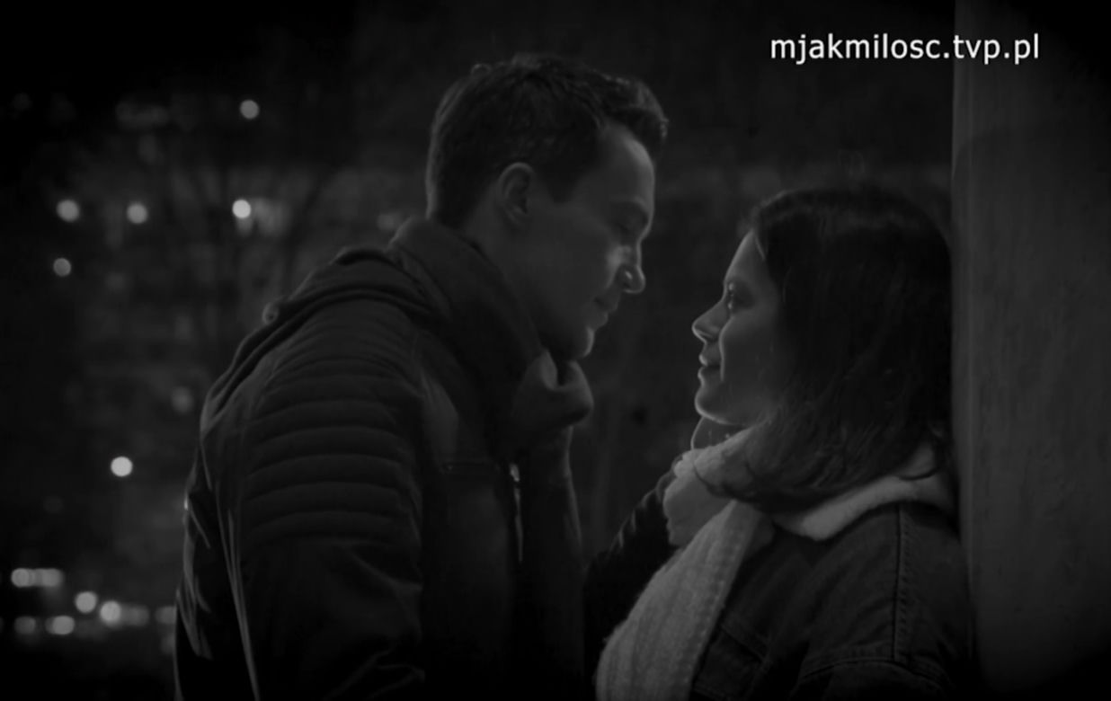 M jak miłość. Jakub Karski (Krzysztof Kwiatkowski), Kasia (Paulina Lasota)