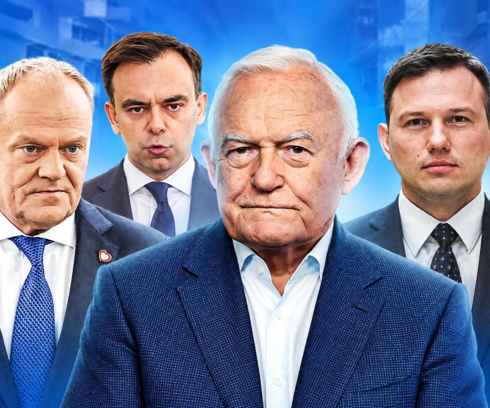 Leszek Miller na tle Donalda Tuska, Andrzeja Domańskiego i Sławomira Mentzena. O budżecie państwa czytaj na SE Polityka.