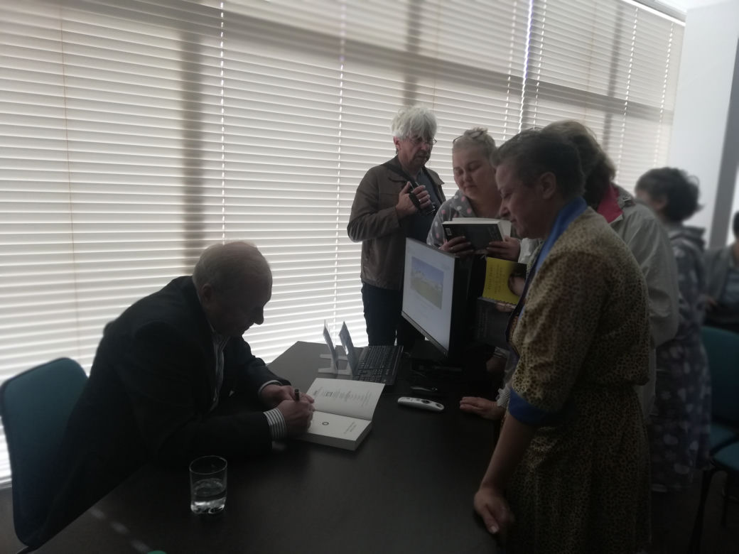 Jerzy Stuhr w Radomiu. Mówił, jak ważna jest psychoterapia w czasie leczenia onkologicznego