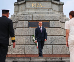 Karol Nawrocki z żoną na historycznych rozmowach na Filipinach