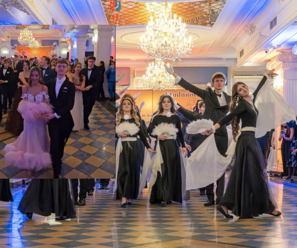 Klimat jak w Dynastii! Legendarny taniec uczniów II LO w Białymstoku zachwyca [WIDEO]