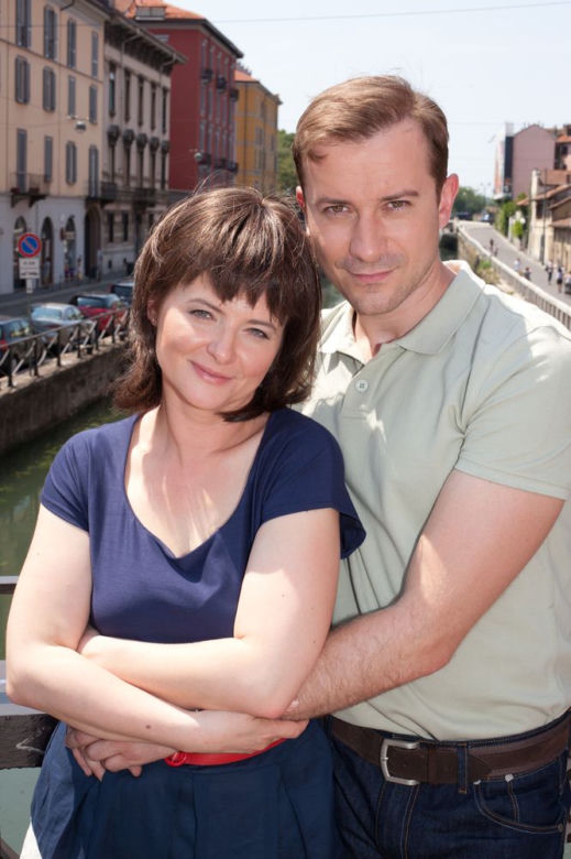 WSZYSTKO PRZED NAMI: Basia (Jowita Budnik), Leszek (Paweł Ciołkosz)