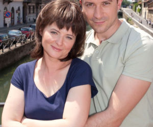 WSZYSTKO PRZED NAMI: Basia (Jowita Budnik), Leszek (Paweł Ciołkosz)