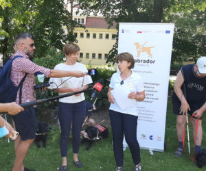Przekazanie psów przewodników w Poznaniu