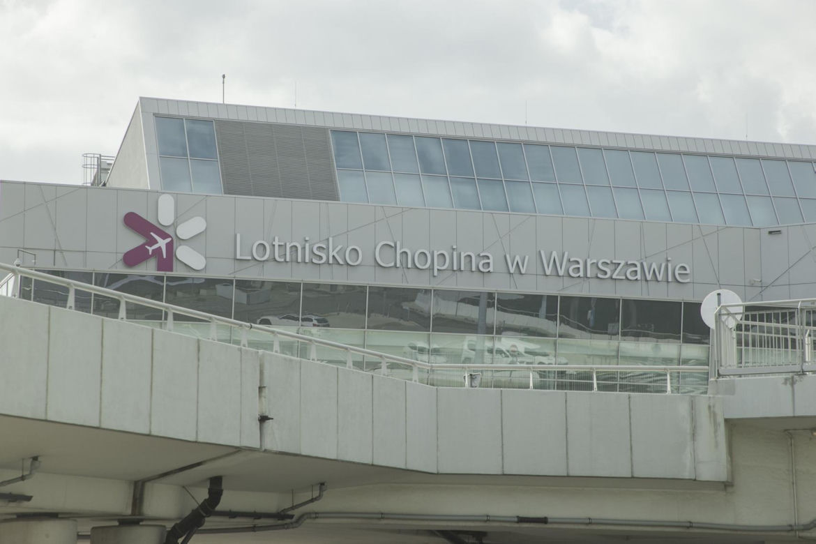 Warszawa. Lotnisko Chopina
