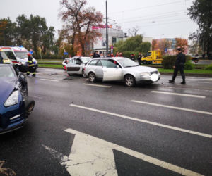Wypadek na ul. Focha w Bydgoszczy! Wielu rannych! 