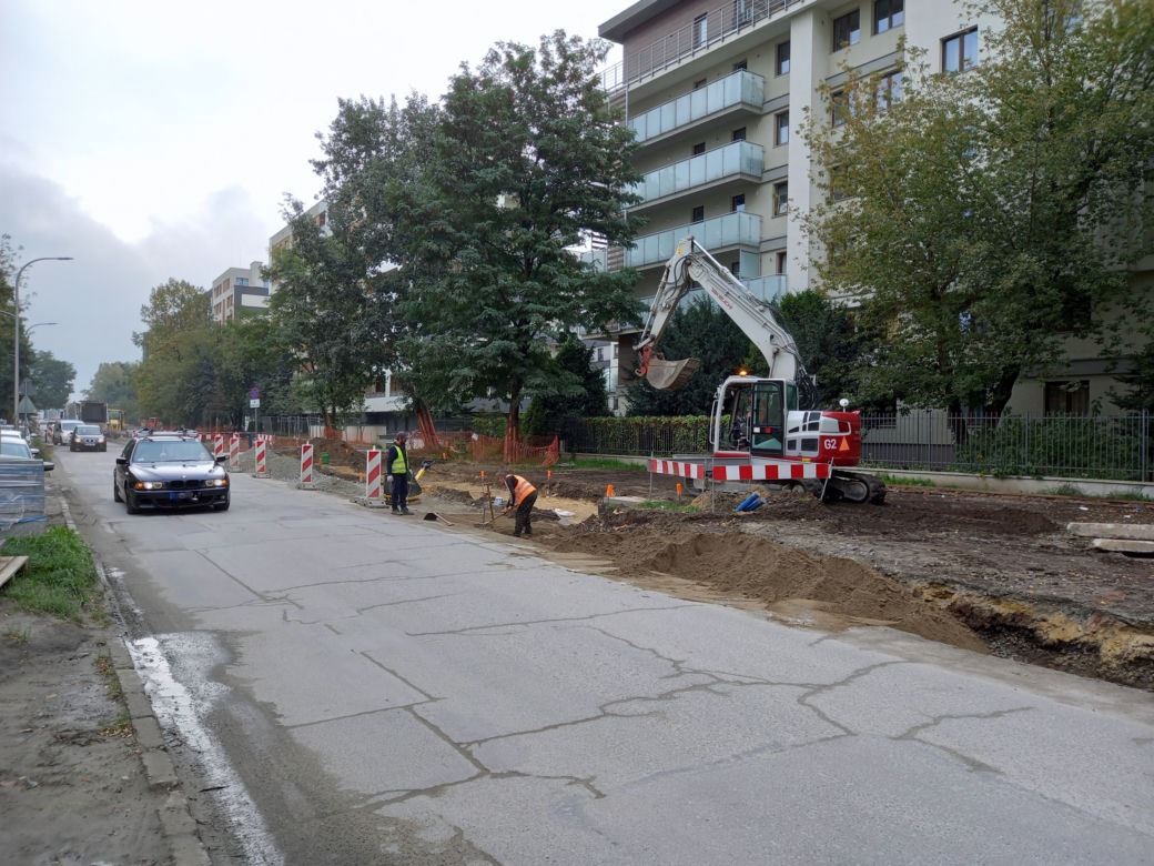 Przebudowa ulicy Pięknej we Wrocławiu