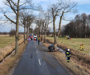 Koszmarny wypadek pod Żaganiem