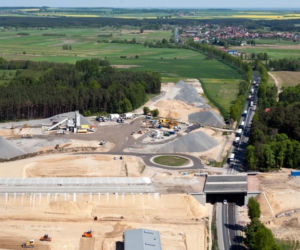 Budowa węzła Rzepin