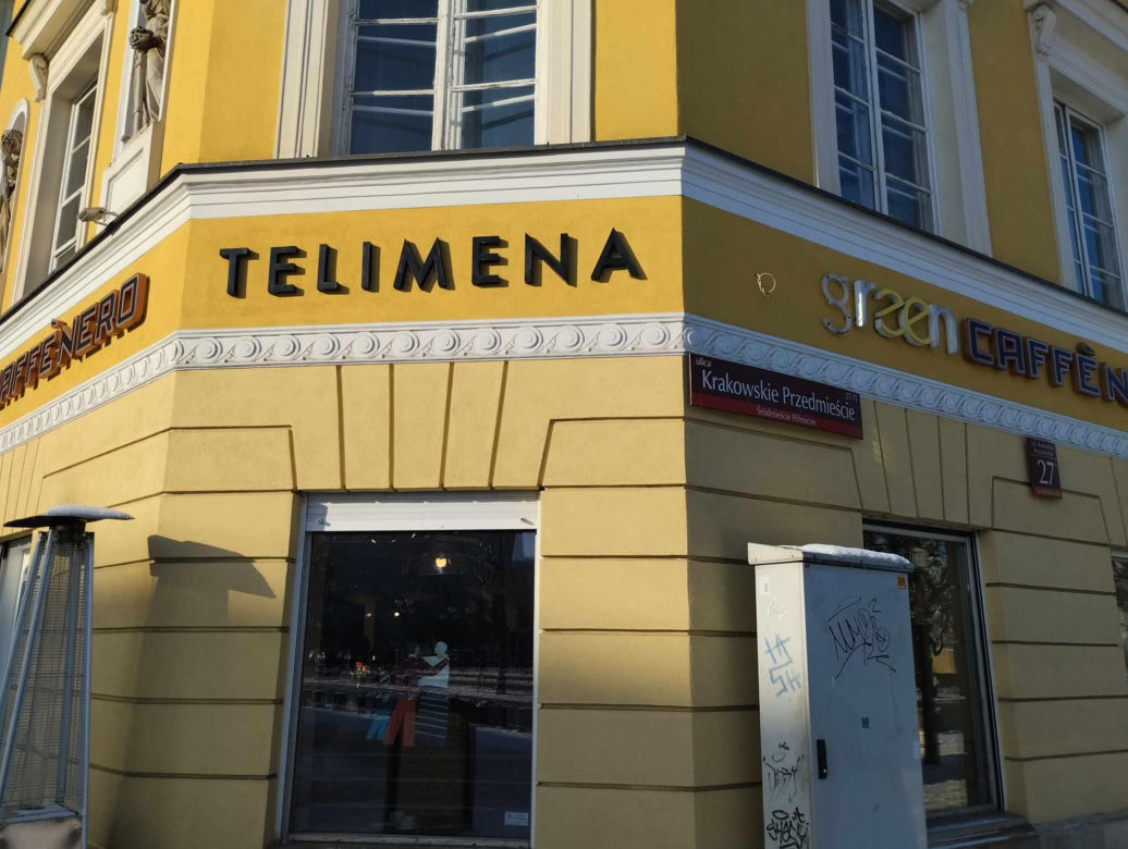 Green Caffè Nero - Telimena na Krakowskim Przedmieściu 