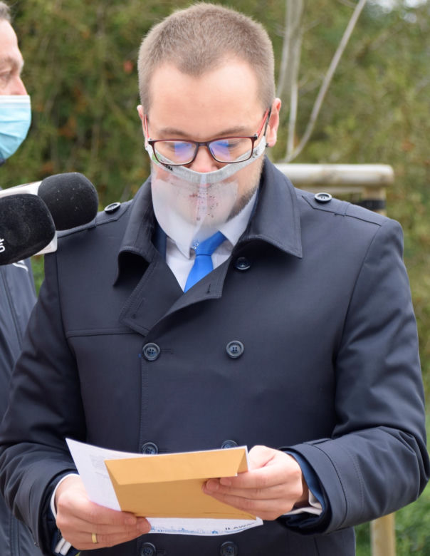 Zakopanie Kapsuły Dla Przyszłych pokoleń na Placu Iławskich Kolejarzy