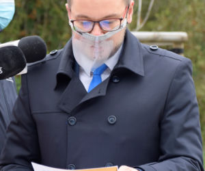 Zakopanie Kapsuły Dla Przyszłych pokoleń na Placu Iławskich Kolejarzy