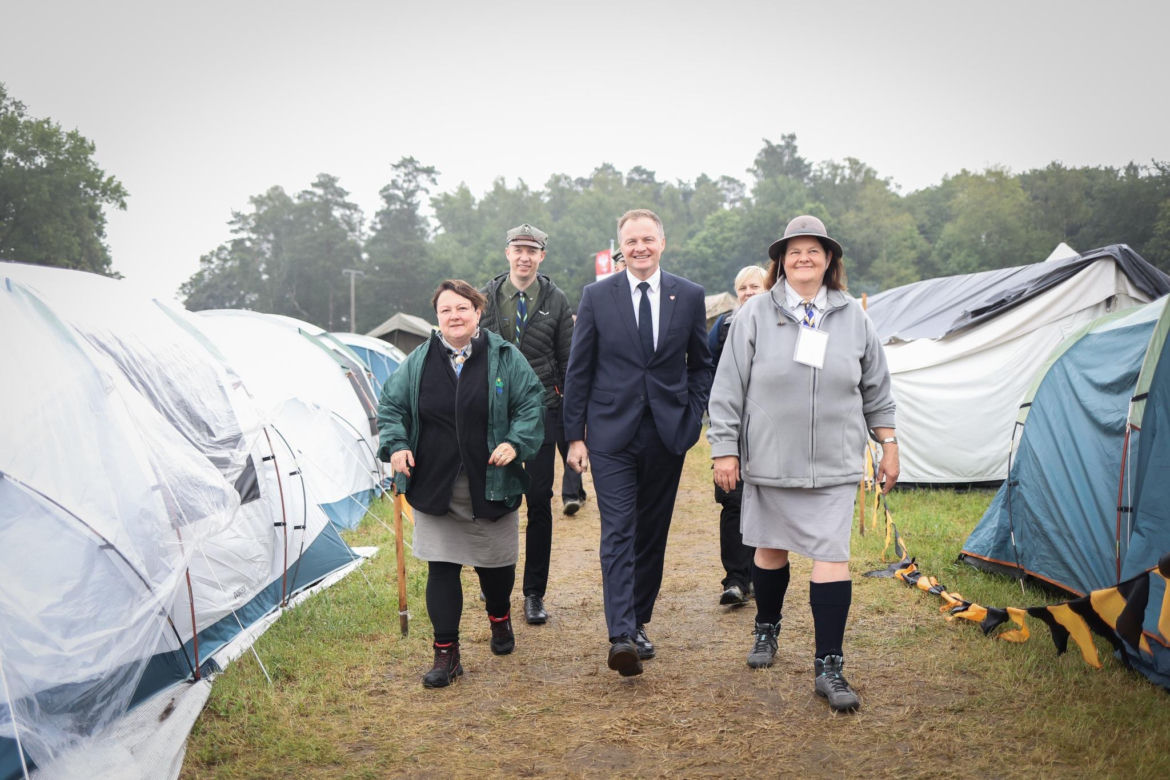 Inscenizacja bitwy pod Grunwaldem za nami. Pogoda nie zniechęciła uczestników. Tłumy na polu bitwy