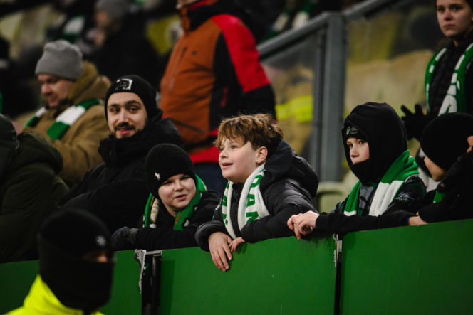 Lechia Gdańsk - Cracovia, zdjęcia kibiców z meczu 20. kolejki PKO BP Ekstraklasy