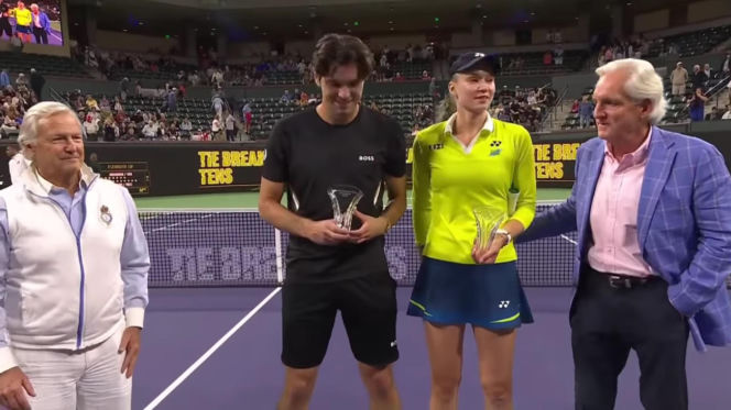 Jelena Rybakina zmolestowana na korcie?!