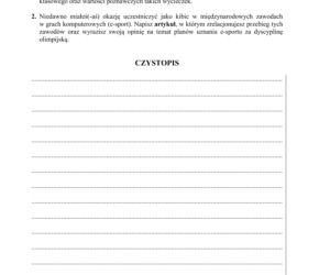 ARKUSZE CKE - Matura j. hiszpański - poziom rozszerzony 2019