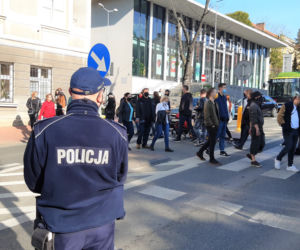 Blokada drogi w Tarnowie - protest