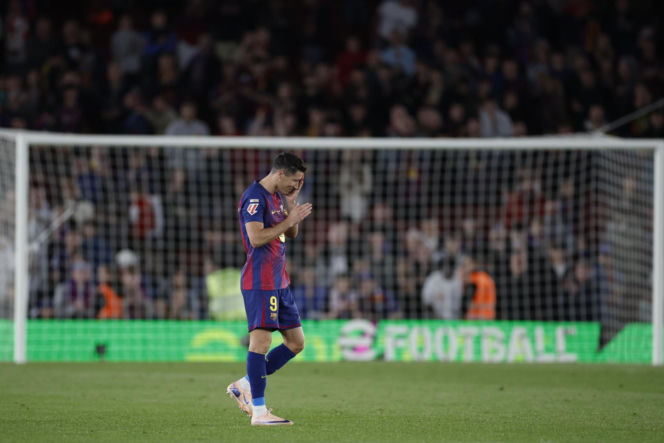Pożegnanie Lewandowskiego na Camp Nou