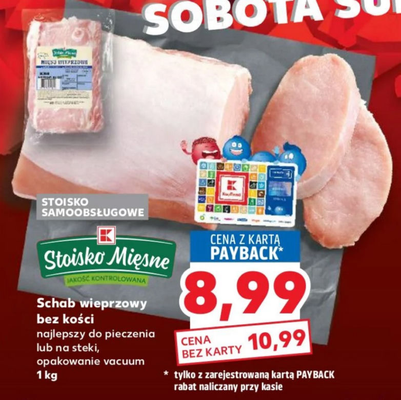Schab za 8,99 zł