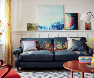 Granatowe sofy