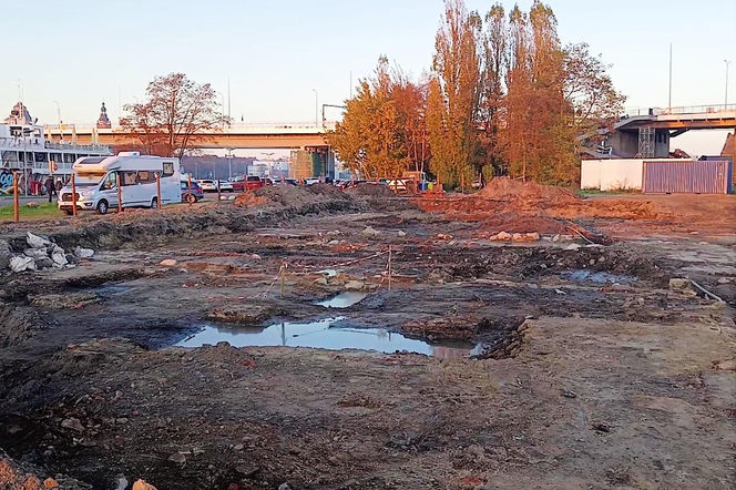 Pozostałości spichlerzy przy ul. Zbożowej