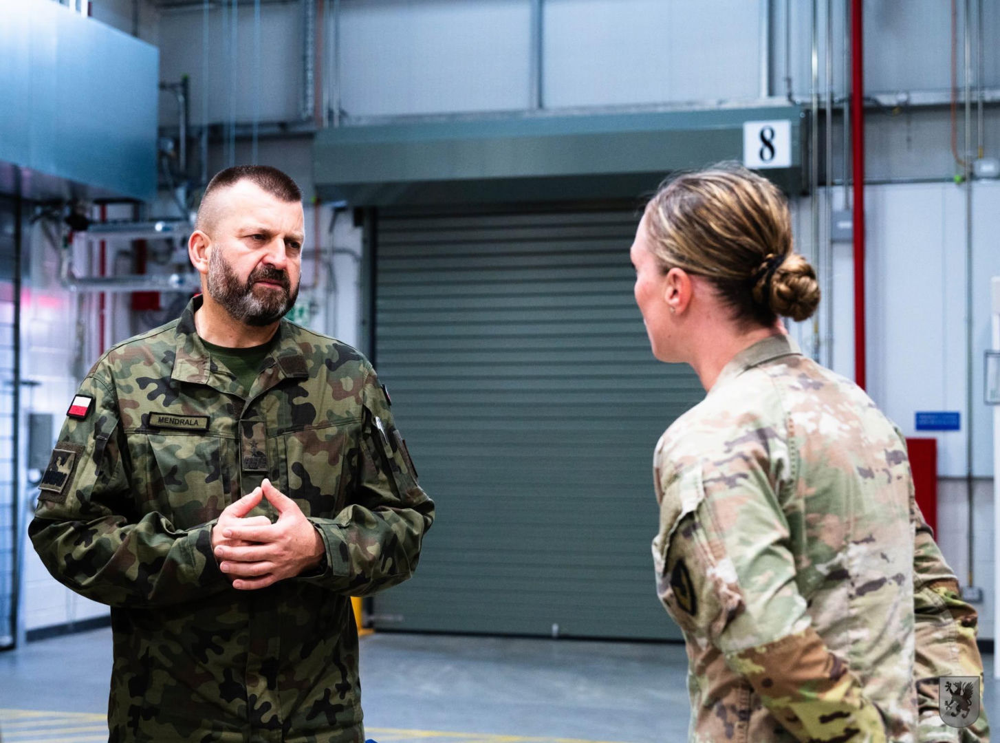 Gen. Mendrala w strategicznym sercu armii. Centrum Warsztatowo-Magazynowe w Powidzu umacnia sojusz z USA