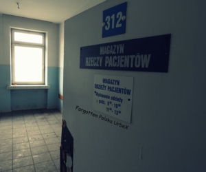 Tak wyglada opuszczona część szpitala we Wrocławiu