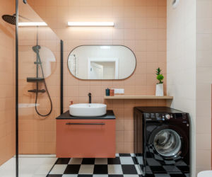 Odważne kolory we wnętrzach - projekt Deer Design