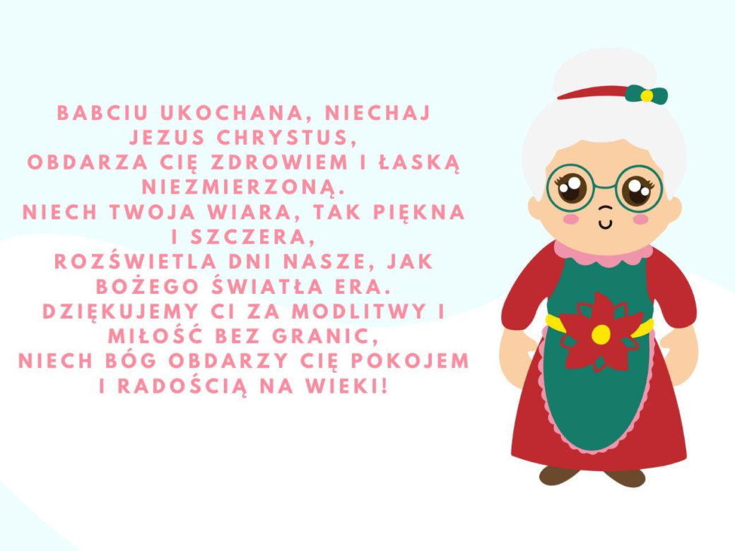 Życzenia religijne z okazji Dnia Babci