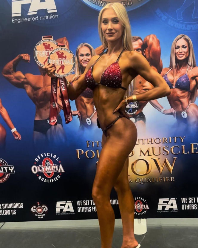 Patryk Ganiek ma piękną żonę Wiktorię