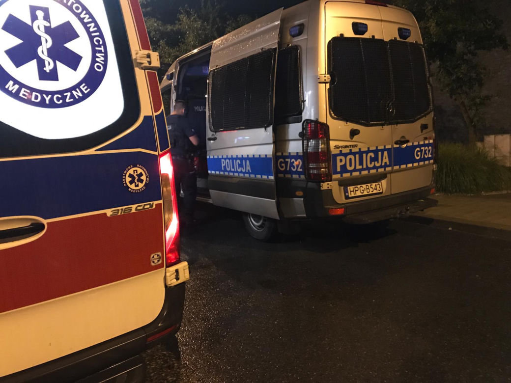 Dramatyczna akcja policji w krakowskim Podgórzu