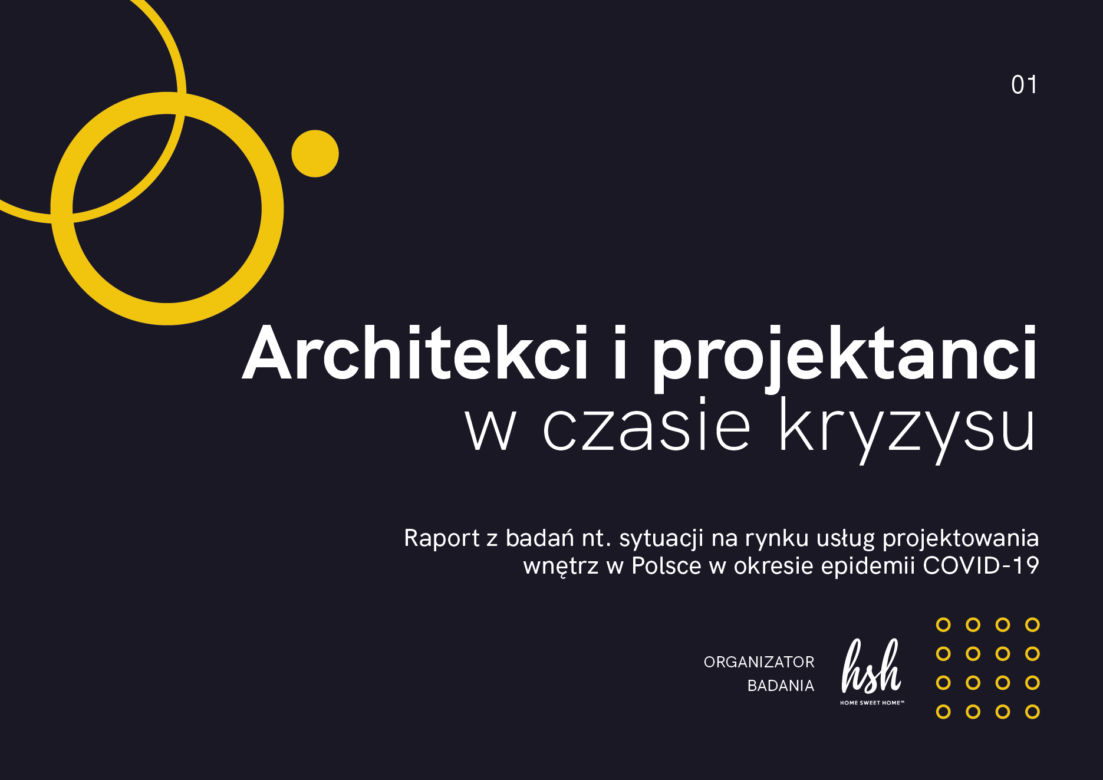 Raport Architekci w czasie kryzysu 2020
