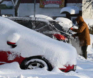 Słupsk pod śniegiem