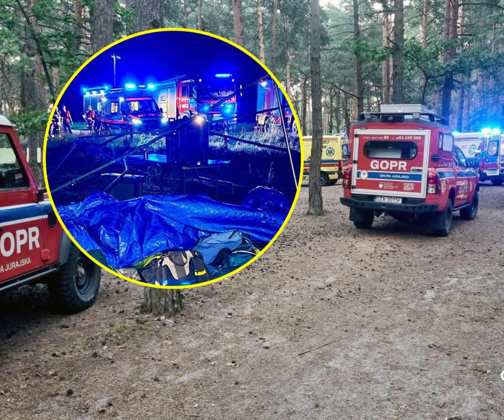 Siedmioro dzieci w szpitalu! Dramat podczas wakacji na Jurze 
