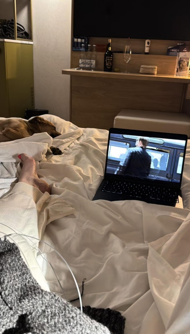 Monika Richardson robi formę w sanatorium