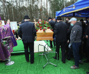Poświęcenie nowego nagrobka Krzysztofa Krawczyka