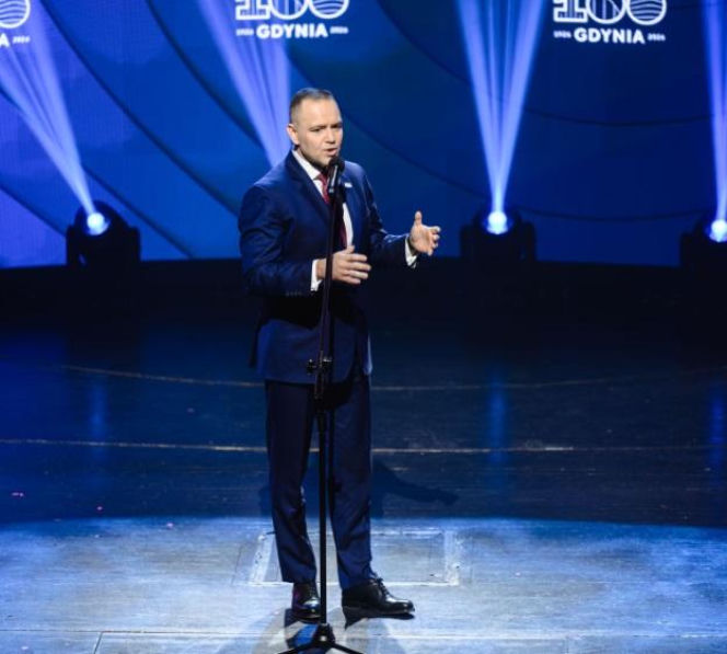 Karol Nawrocki na obchodach 100-lecia Gdyni