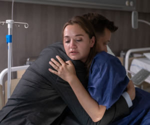Na Wspólnej odc. 2962. Darek Żbik (Michał Mikołajczak), Aneta (Dorota Krempa)	