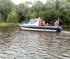 Sprzątanie  dawnej Plaży Mieleńskiej