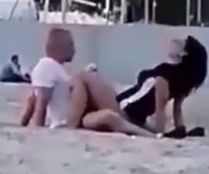 Seks na plaży w Gdyni