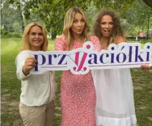 Przyjaciółki. Anka (Magdalena Stużyńska), Inga (Małgorzata Socha), Patrycja (Joanna Liszowska)