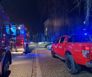 Pożar hali magazynowej przy ul. Kochanowskiego w Tarnowie