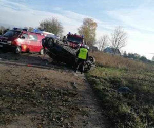 Śmiertelny wypadek w Starej Kiszewie [ZDJĘCIA]