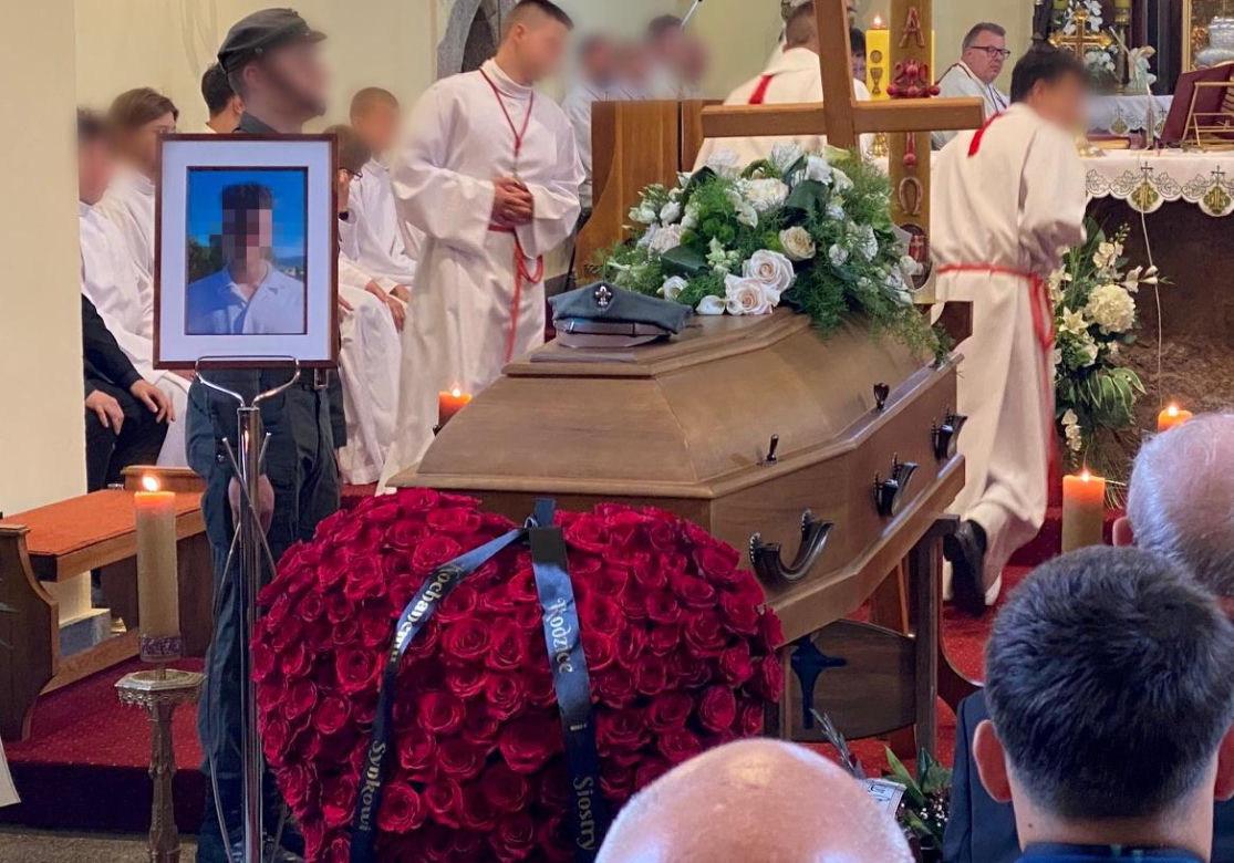Harcerz utonął na obozie. Pogrzeb 15-letniego Dominika