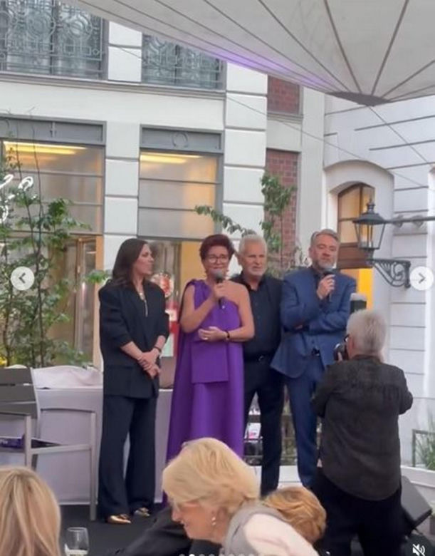 Urodziny Jolanty Kwaśniewskiej: Aleksandra Kwaśniewska, Jolanta KWAŚNIEWSKA, Aleksander Kwaśniewski, Kuba Badach
