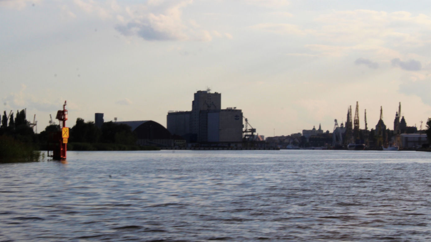 Szczecin od strony wody